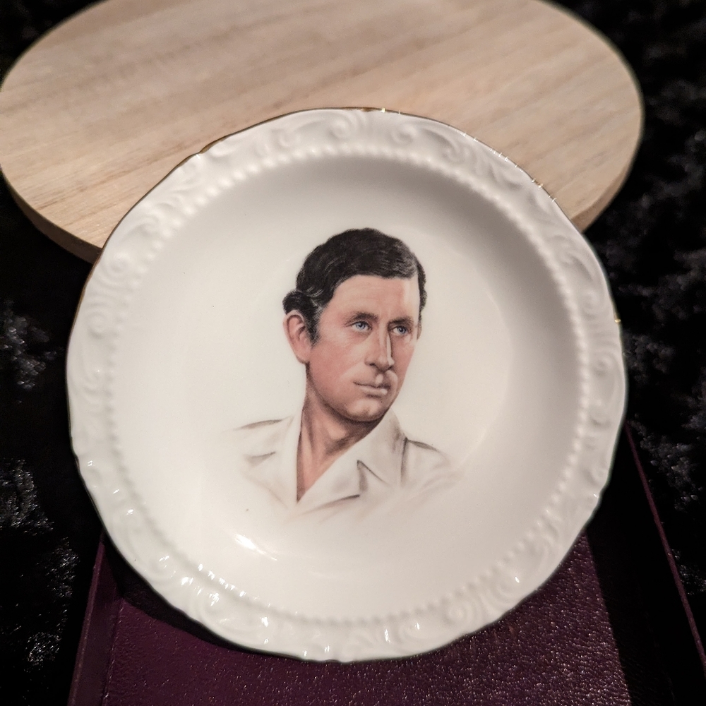 Prince Charles Royal Albert Bone China Plate 1981